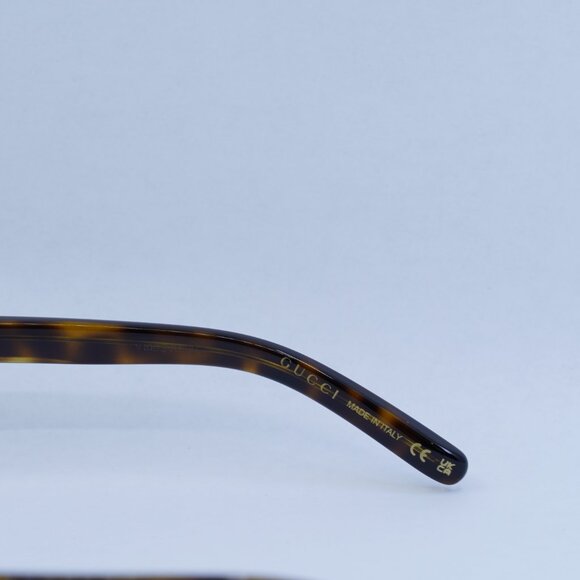 🕶️ New Gucci GG1720O 002 Eyeglasses - Spotted Havana with Yellow Frame - Picture 5 of 10